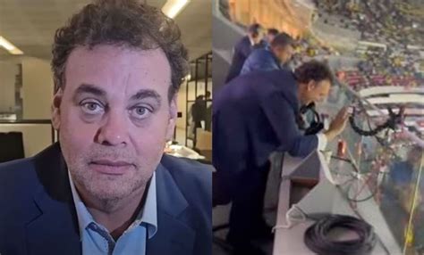 David Faitelson Se Convierte En Celebridad Durante El Partido Entre