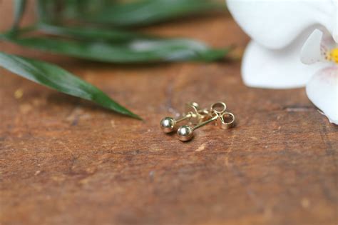 MADISON Golden Ball Earrings Joulberry