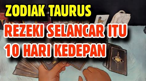 KABAR BAIK TAURUS EMANG BOLEH REZEKI SELANCAR ITU YouTube