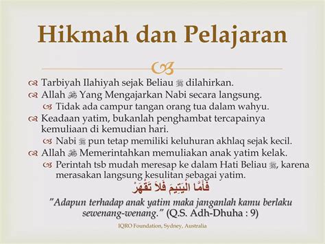 Sirah Nabawiyah Kelahiran Nabi Muhammad Saw Ppt