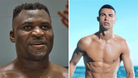 Ufc Après Leur Photo Virale Le Message De Francis Ngannou Pour Ronaldo