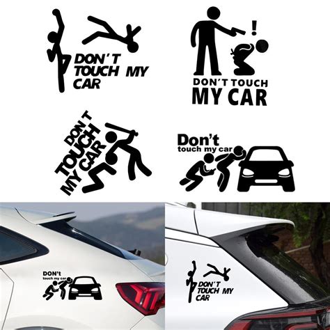 Cheap Car Stickers Fashion Funny Decoration Car Styling Accessory Dont