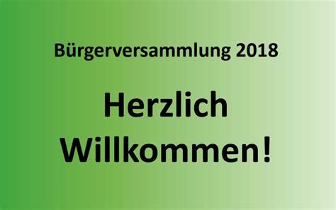 Bürgerversammlung Gemeinde Aurachtal In Mittelfranken