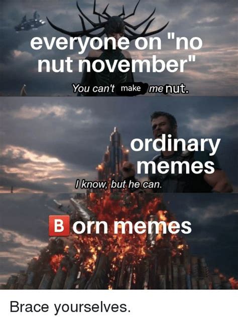 10 Hilarious No Nut November Memes