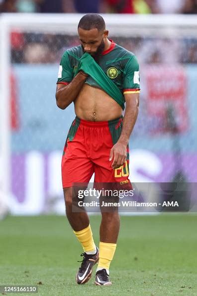 A dejected Bryan Mbeumo of Cameroon after conceding to make it 1-2 ...