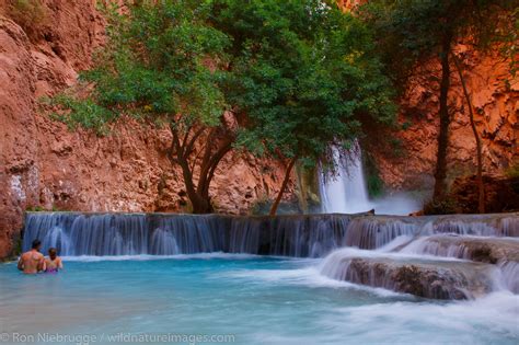 Mooney Falls, Grand Canyon, Arizona | Photos by Ron Niebrugge