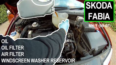 Skoda Fabia Oil And Filters Change A Beginners Guide Youtube