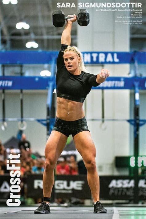 Sara Sigmundsdottir 2017 Central Regional Event 5 Workoutclothing Fitness Motivation