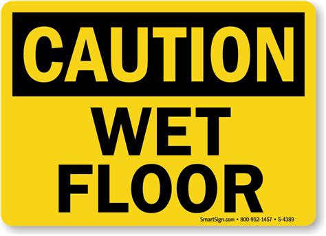 Wet Floor Signs Wet Floor Warning Signs