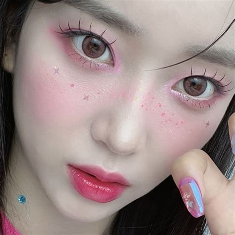 Sumin Stayc Lq Icon Selca Details Eye Makeup Makeup Inspo Hair Makeup