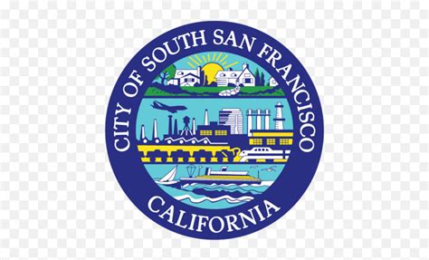 Seal Of South San Francisco - City Of South San Francisco Emoji,San ...