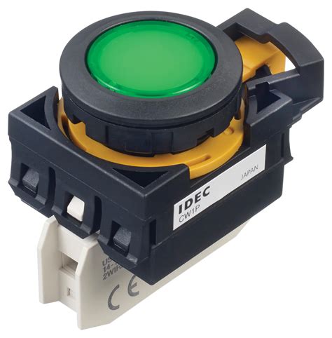 Cw P Eqm G Idec Led Panel Mount Indicator Green Vac