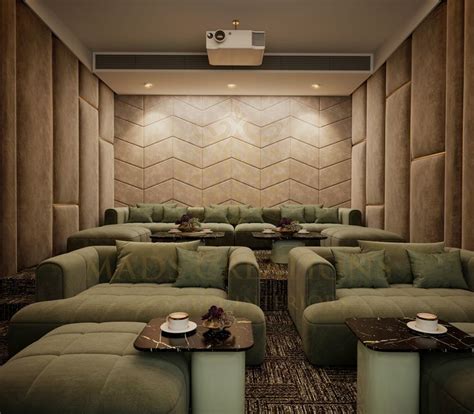 A Super Luxury Home Theatre Design By Mads Creations Home Cinema Room