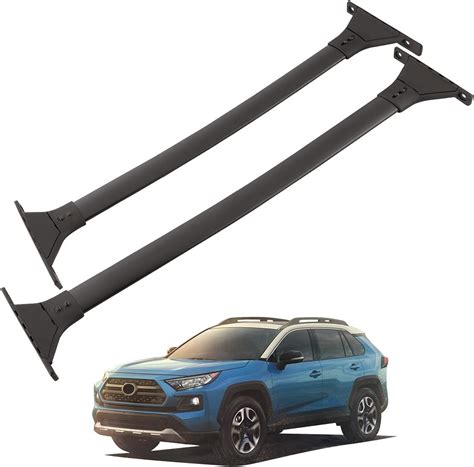 Grandroad Auto Roof Rack Cross Bars For Toyota Rav4 2019 2023 Le Xle Xse 165lbs