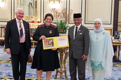 New Zealand Governor General Accorded State Welcome At Istana Negara