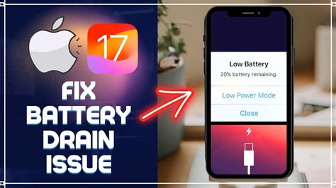 How To Fix Ios 17 Battery Draining Fast Fix Iphone Battery Drain