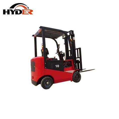 Hyder Warehouse Small Electric Forklift With Solid Tire Stage Mast