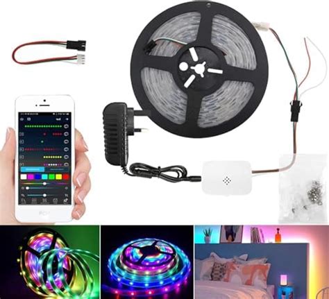 Indarun Smart Wifi Rgbic Dreamcolor Led Strip Lights M Leds