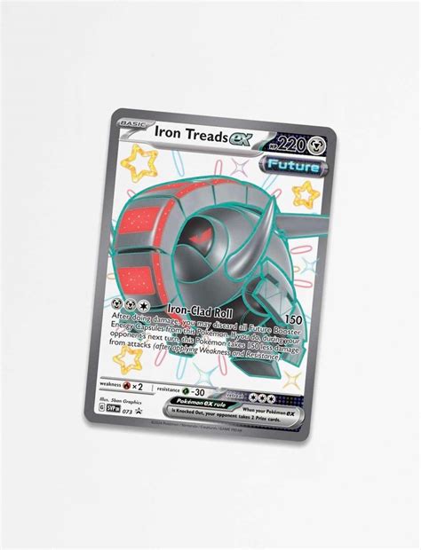 Pokémon Tcg Paldean Fates Tin Shiny Iron Treads Ex Pokuno