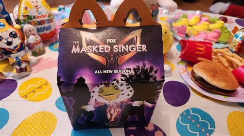 2023 THE MASKED SINGER McDonald's Happy Meal BOX in 2023 | Happy meal ...