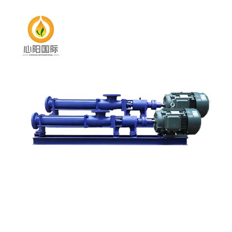 Single Stage Eccentric Mono Slurry Concrete Screw Pump China Screw