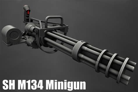 Second Life Marketplace Sh Rp Prop Gun M134 Minigun