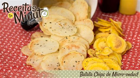 Batata Chips De Micro Ondas Receitas De Minuto A Solu O Pr Tica