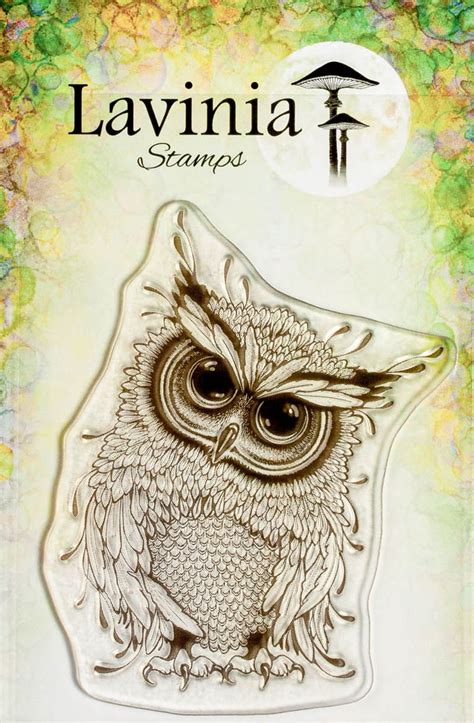 Lavinia Stamps Gus Owl LAV800 Lavinia Stamps HixxySoft