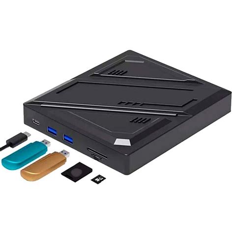 Drive Externo 6 Em 1 Playshop Hub Leitor E Gravador De Cd Dvd 2