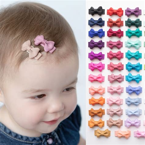 Baby Hair Clips - Etsy