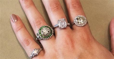 Vintage Engagement Ring Guide Popsugar Love And Sex