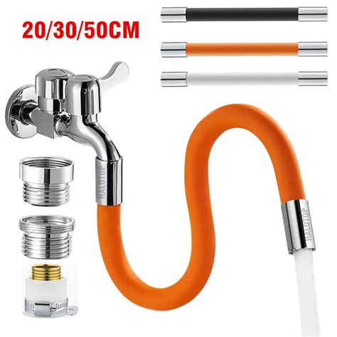 Kitchen Faucet Extension Hose Bathroom Rotation Bending Faucet