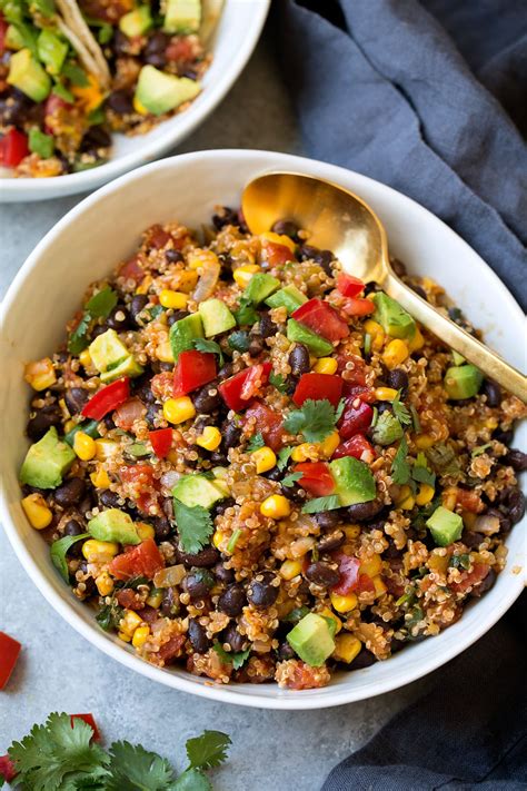 Quinoa Black Bean And Corn Tacos Cooking Classy