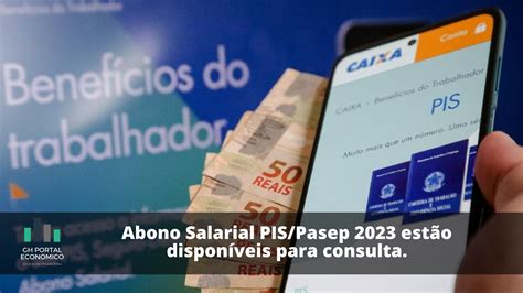 Abono Salarial PIS Pasep 2023 estão disponíveis para consulta