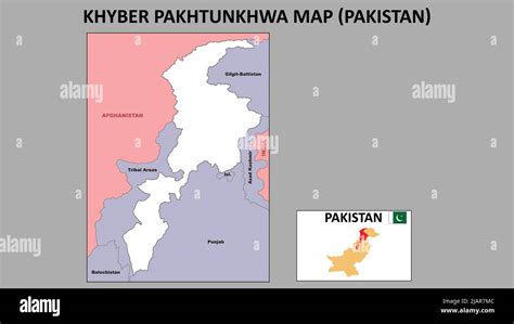 Khyber Pakhtunkhwa Map Political Map Of Khyber Pakhtunkhwa Khyber