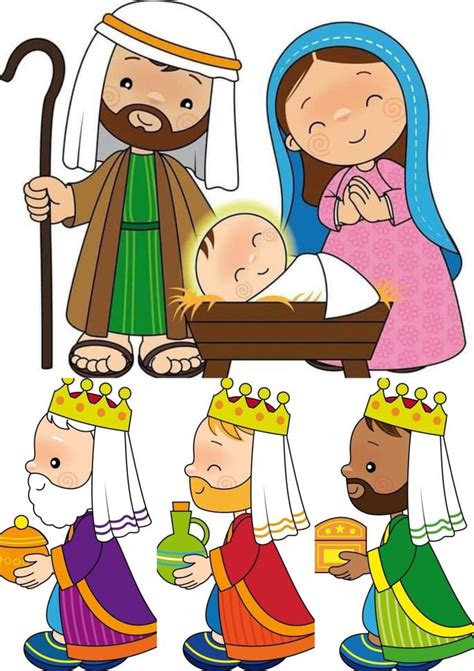 Nacimiento 🙏🏻🌟 Christmas Nativity Scene Preschool Christmas Nativity Clipart