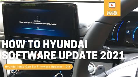 Hyundai Infotainment Navigation Updating The Firmware At Home How