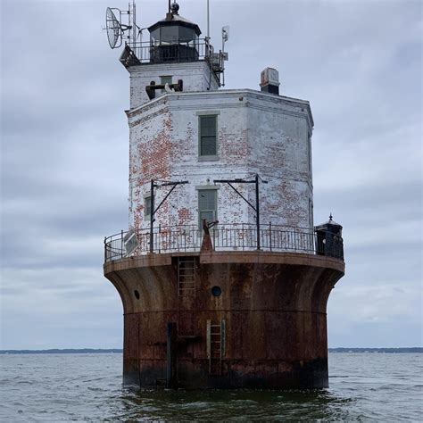 Smith Point Lighthouse, Chesapeake Bay : AbandonedPorn