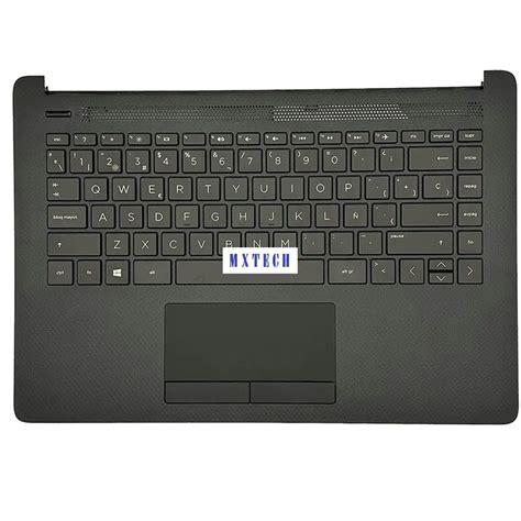 Teclado Espa Ol Para Port Til HP 240 G7 245 G7 14 CM Negro Touchpad