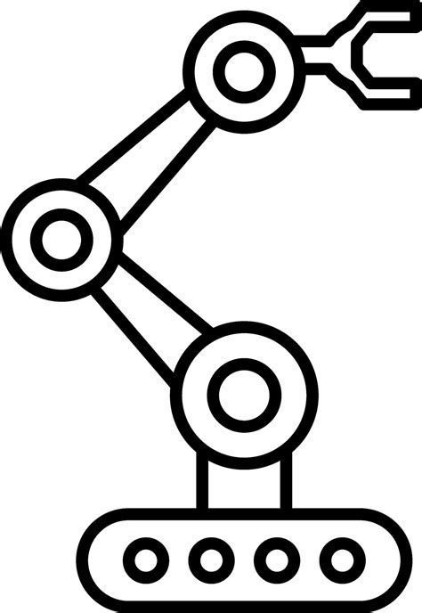 Robotics Line Icon 36612228 Vector Art At Vecteezy