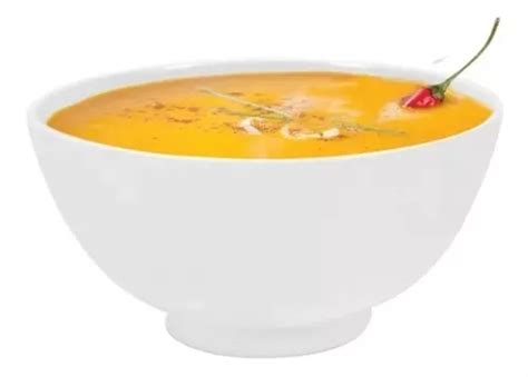 Tigelas Cumbucas Branca Ml Melamine Caldo Sopa A A Cor Branco