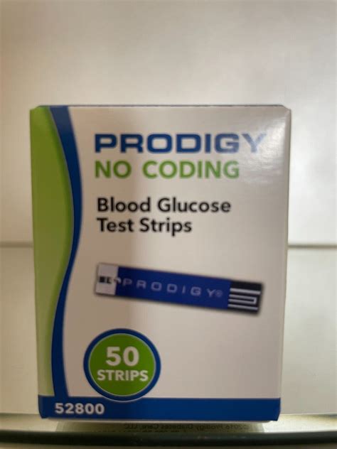 Prodigy Diabetic Blood Glucose Test Strips Boxes Exp