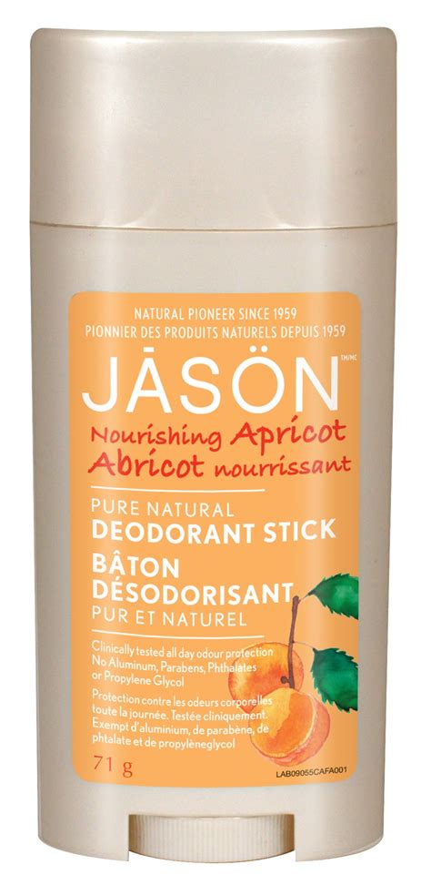 Jason Deodorant, Apricot 71g | BuyWell.com - Canada's online vitamin, beauty & health store.