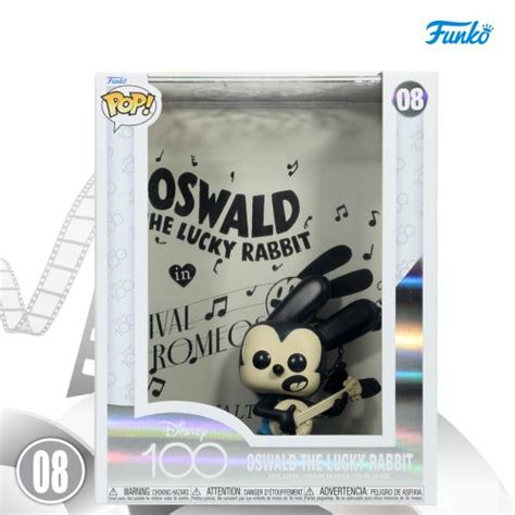 Funko Pop Art Cover Oswald El Conejo De La Suerte 08 Disney 100