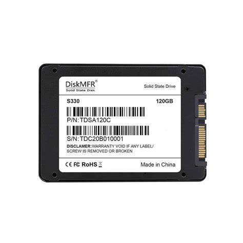 2.5inch SATA3 SSD - 6GB/s Capacity Option | DiskMFR
