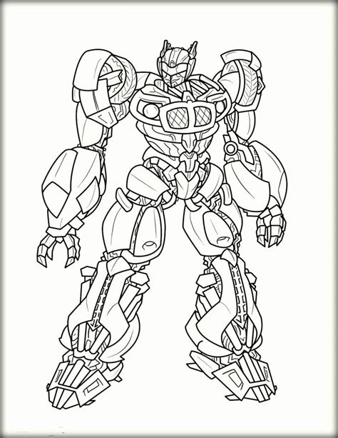 Bumblebee Transformer Coloring Pages Printable At GetColorings