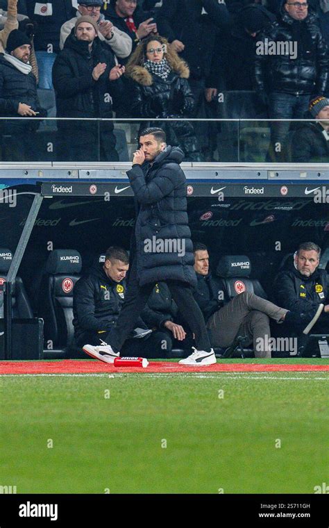 17 01 2025 Eintracht Frankfurt Vs Borussia Dortmund 1 Bundesliga