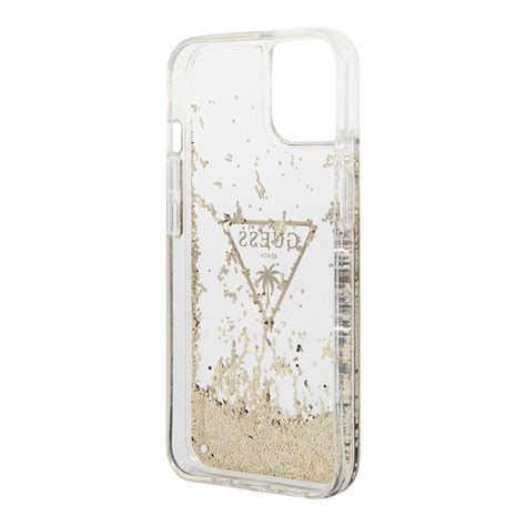 Maska Futrola Guess Hc Liquid Glitter Triangle Za Iphone