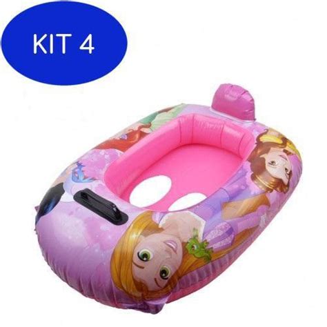 Kit Boia Bote Infl Vel Princesas Disney Entrada Para Etitoys