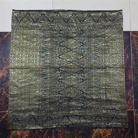 SONGKET SAMPIN LAMA Men S Fashion Muslim Wear Baju Melayu On Carousell